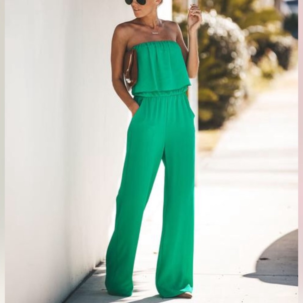 Green Jumpsuit